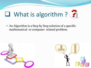 Our presentation on algorithm design | PPT