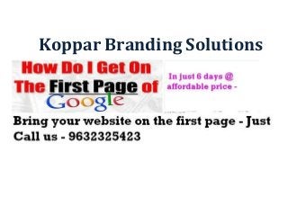 Koppar Branding Solutions
 