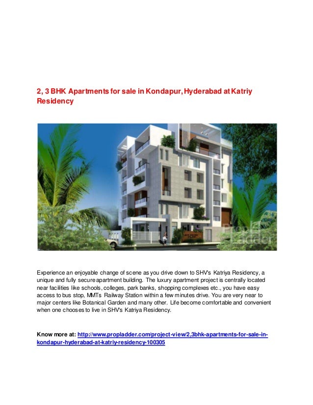 PropLadder Properties in and Around Hyderabad