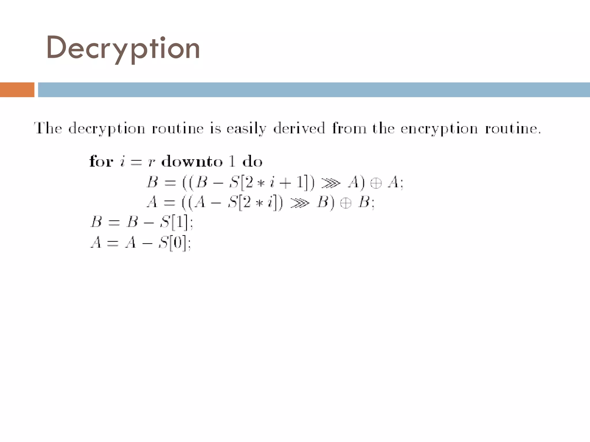 Decryption 