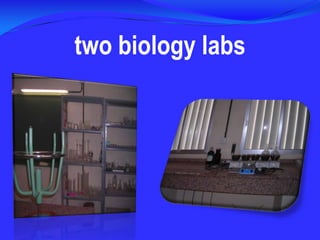 two biology labs