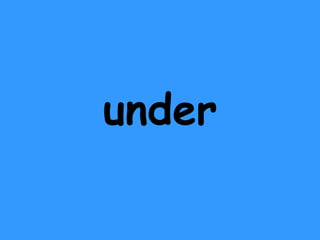 under 