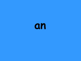 an 