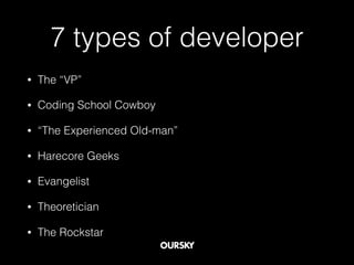 Developer Types List A guide to hiring a great developer to build your first app (redacted ...