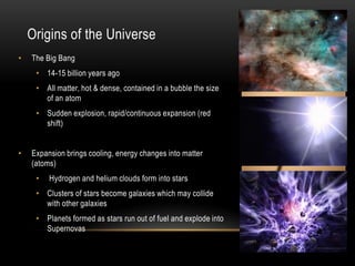 Motion, Gravity and OrbitWhat keeps the Earth spinning around the sun?NEWTON'SFIRST LAW OF MOTIONThe velocity of an object will not change unless the object is acted on by an outside force.What forces act on objects on Earth?  In space?FrictionGravityCollisionSlope