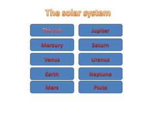 Our solar system