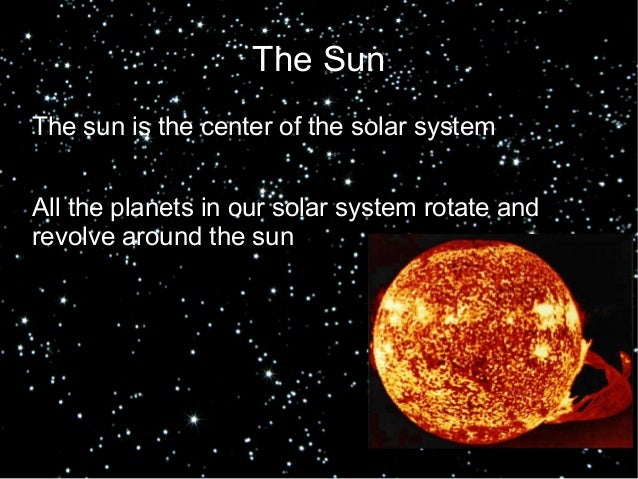 Our Solar System