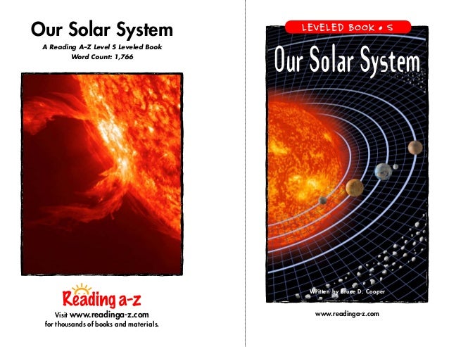 Our Solar System Book