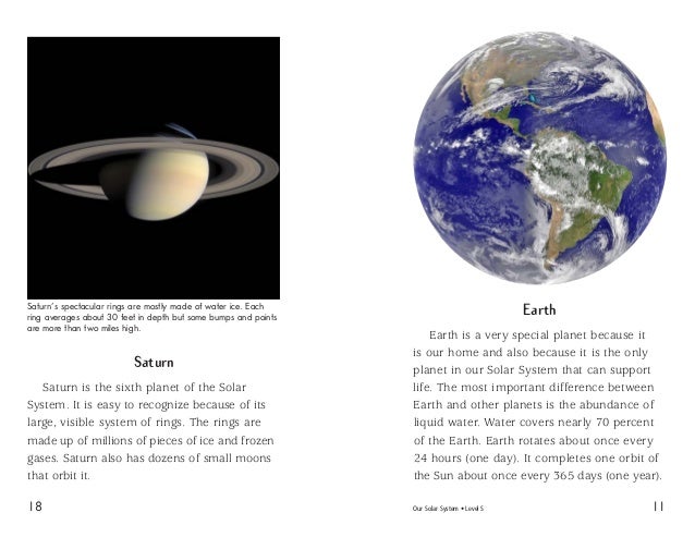 Our Solar System Book
