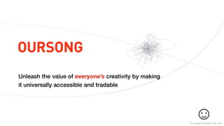 OurSong pitch deck: $7.5M for John Legend's music NFT platform
