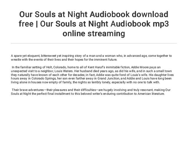 forgotten souls our last night meaning