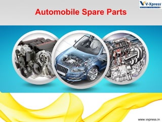 www.vxpress.in
Automobile Spare Parts
 