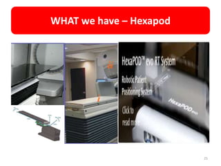 WHAT we have – Hexapod
25
 