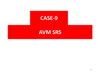 AVM SRS
CASE-9
83
 