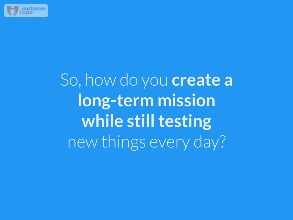 So, how do you create