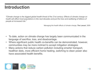 The Health Benefits of Climate Action | PPTX