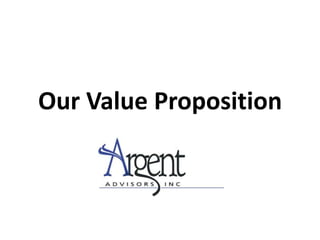 Our Value Proposition 