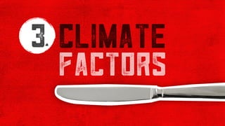 3 climate
factors
 