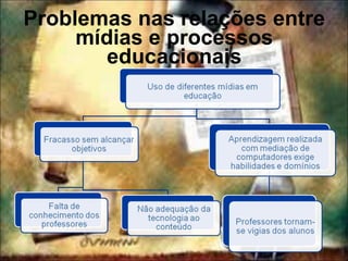 Problemas nas relações entre mídias e processos educacionais 