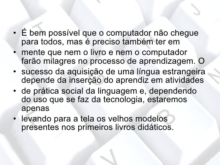 O Uso Da Tecnologia Abordada Nesse Texto Tem Por Objetivo