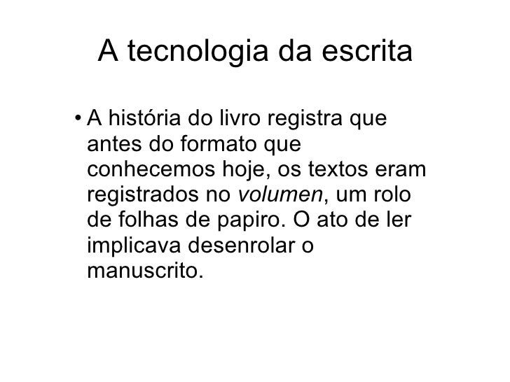 O Uso Da Tecnologia Abordada Nesse Texto Tem Por Objetivo