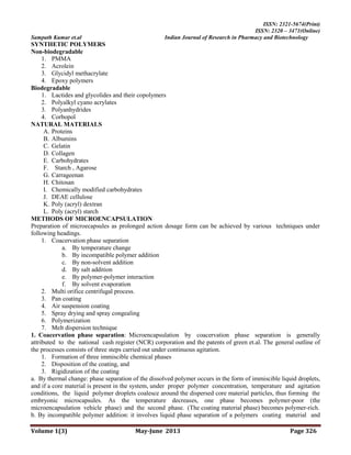 microencapsulation technology | PDF