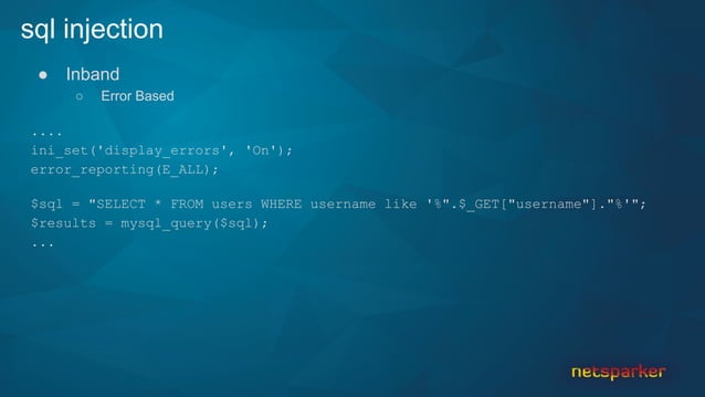 Out-of-band Sql Injection Attacks (#hacktrickconf) | PPT