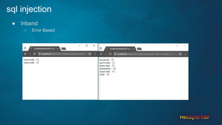 Out-of-band Sql Injection Attacks (#hacktrickconf) | PDF