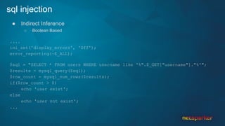 Out-of-band Sql Injection Attacks (#hacktrickconf) | PPT