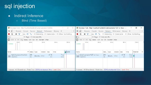 Out-of-band SQL Injection Attacks (#istsec)