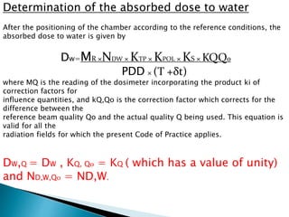 Out put calibration of co60 | PPTX