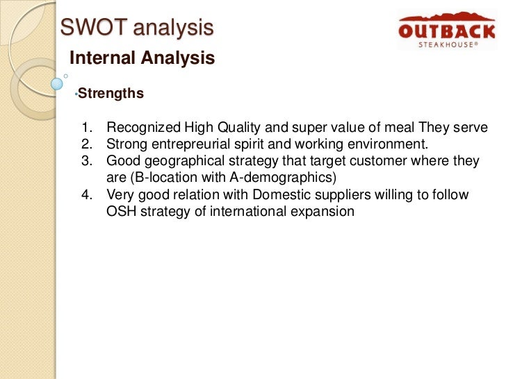 outback strategic marketing analysis