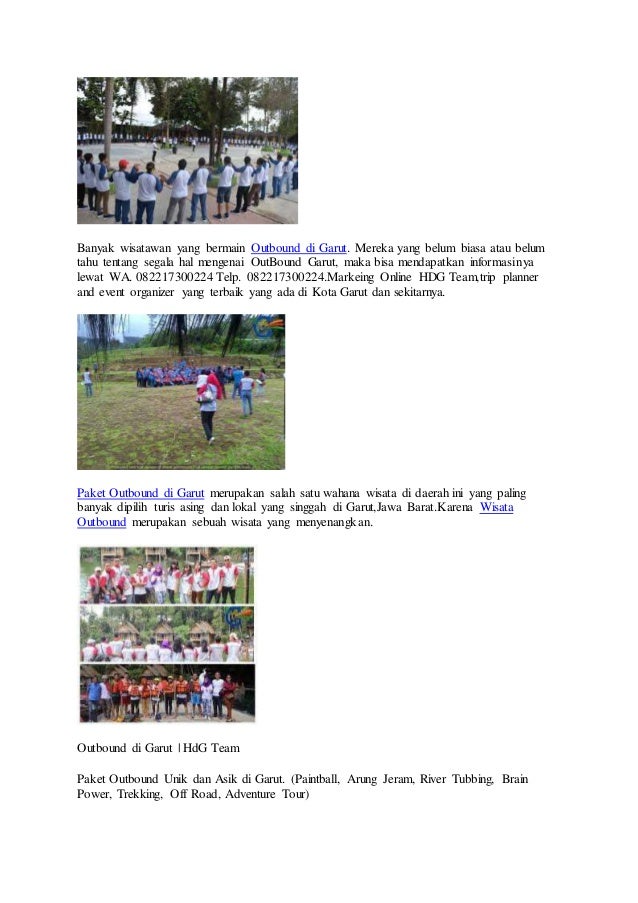 Outbound Di Garut Wa 082217300224 Outbound Di Garut Wa 082217300224