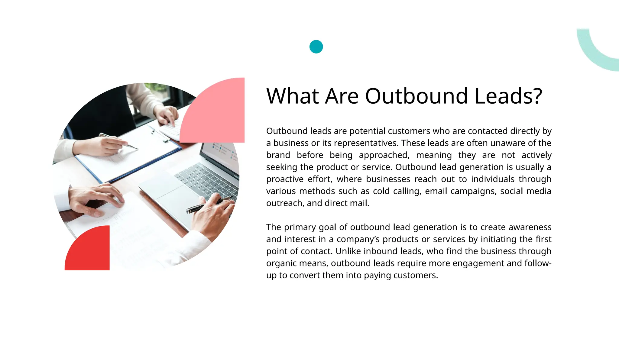 Outbound Lead Generation: A Key Strategy for Business Growth | PPT