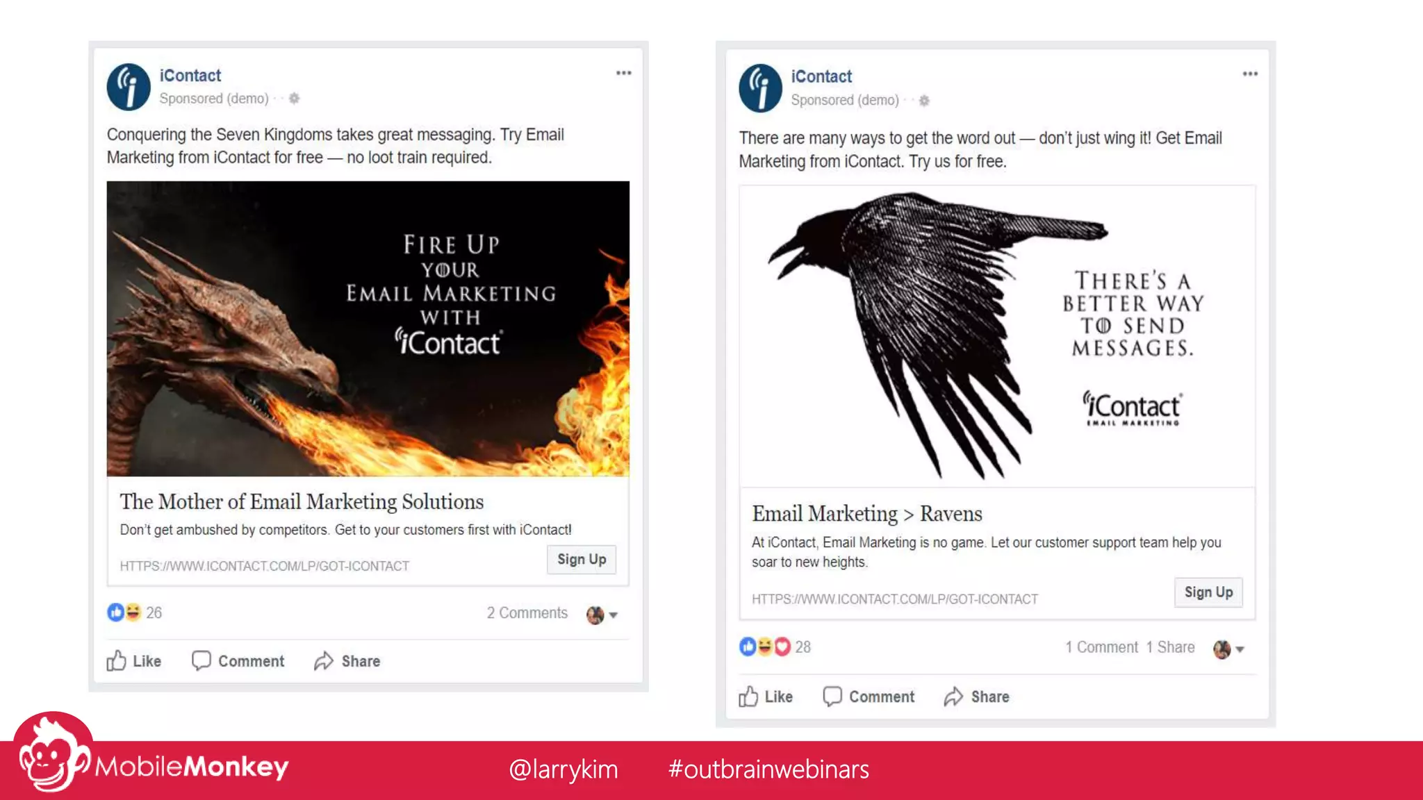 @larrykim #outbrainwebinars
 