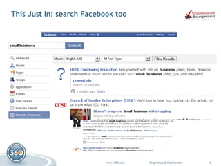 This Just In: search Facebook too 