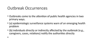 Comprehensive Guide to Disease Outbreak Investigation and Control | PPTX