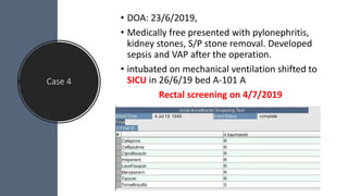A simulated outbreak – Case Scenarios 