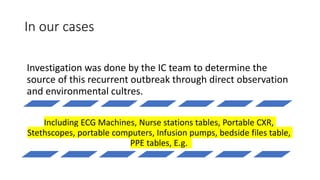 A simulated outbreak – Case Scenarios 