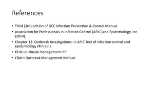A simulated outbreak – Case Scenarios 