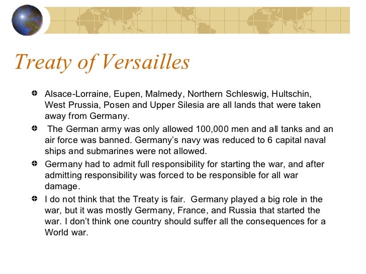 outcome of world war i outcome of world war 1