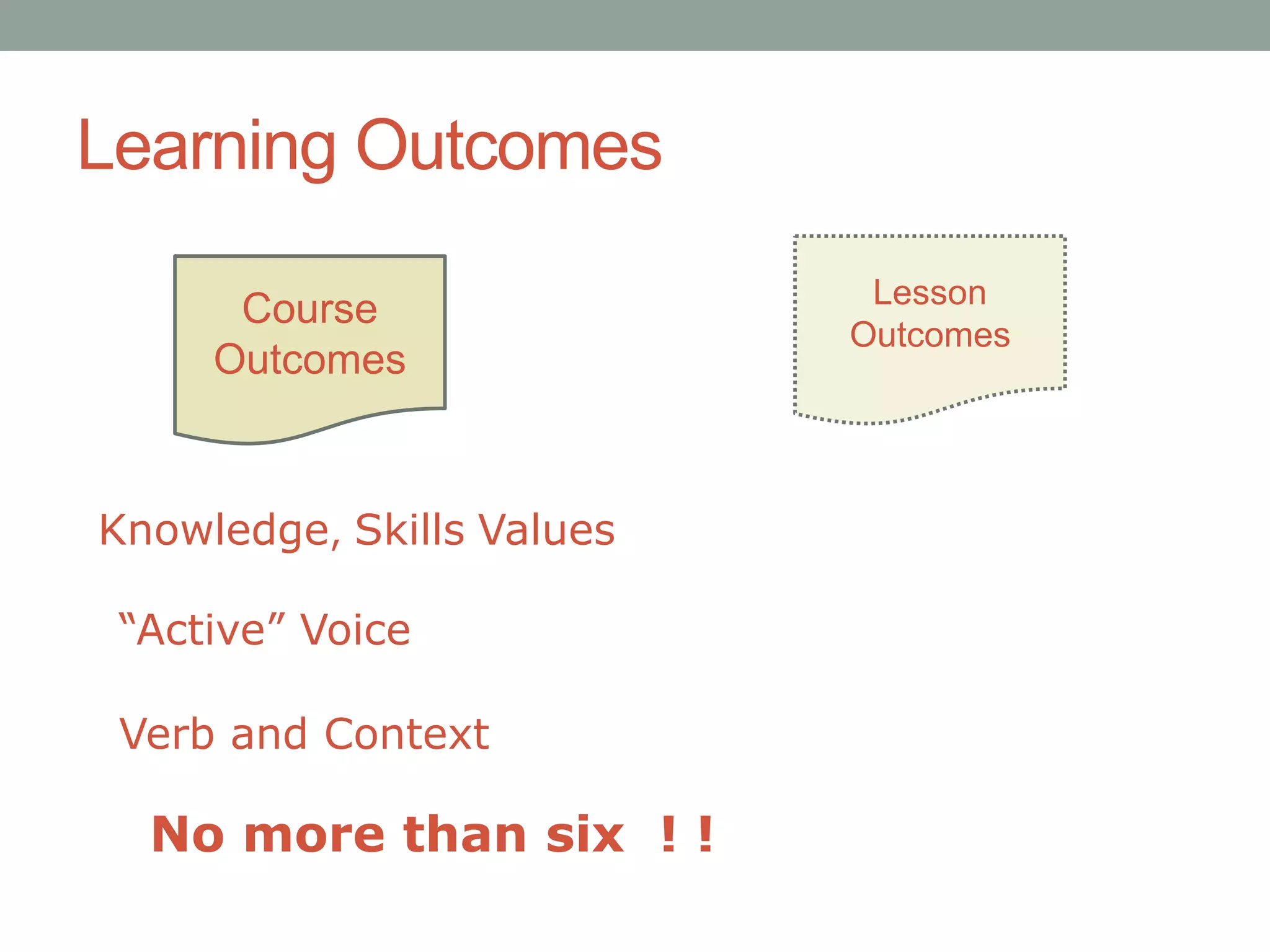 Outcomes Based Planning Pptx