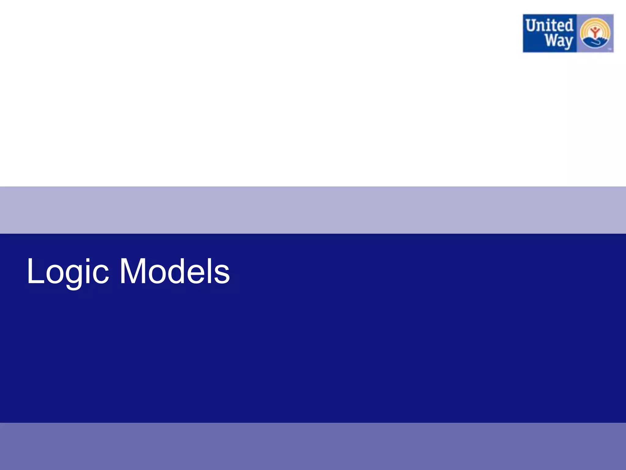 Logic Models
 