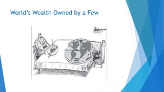 World’s Wealth Owned by a Few
 