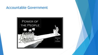 Accountable Government
 