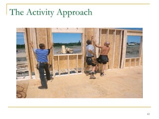 The Activity Approach

12

 
