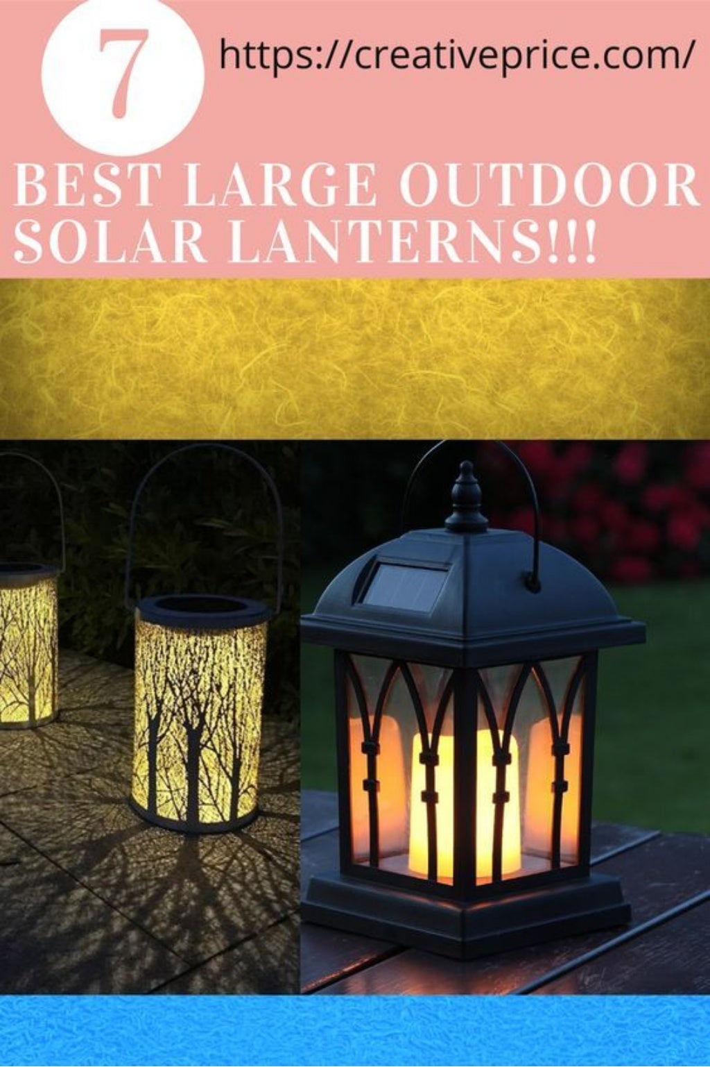 7 Best Large Outdoor Solar Lanterns in 2020!