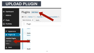 102
UPLOAD PLUGIN
 