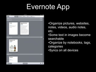 Platfolio.com to turn EverNote into a website
 