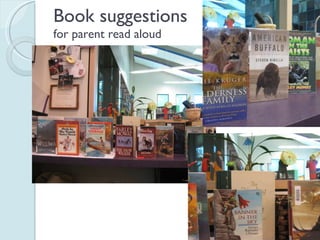 Book suggestions for parent read aloud 